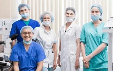 image 1 : Das Team von Labors, Fachleuten der höchsten Kategorie
